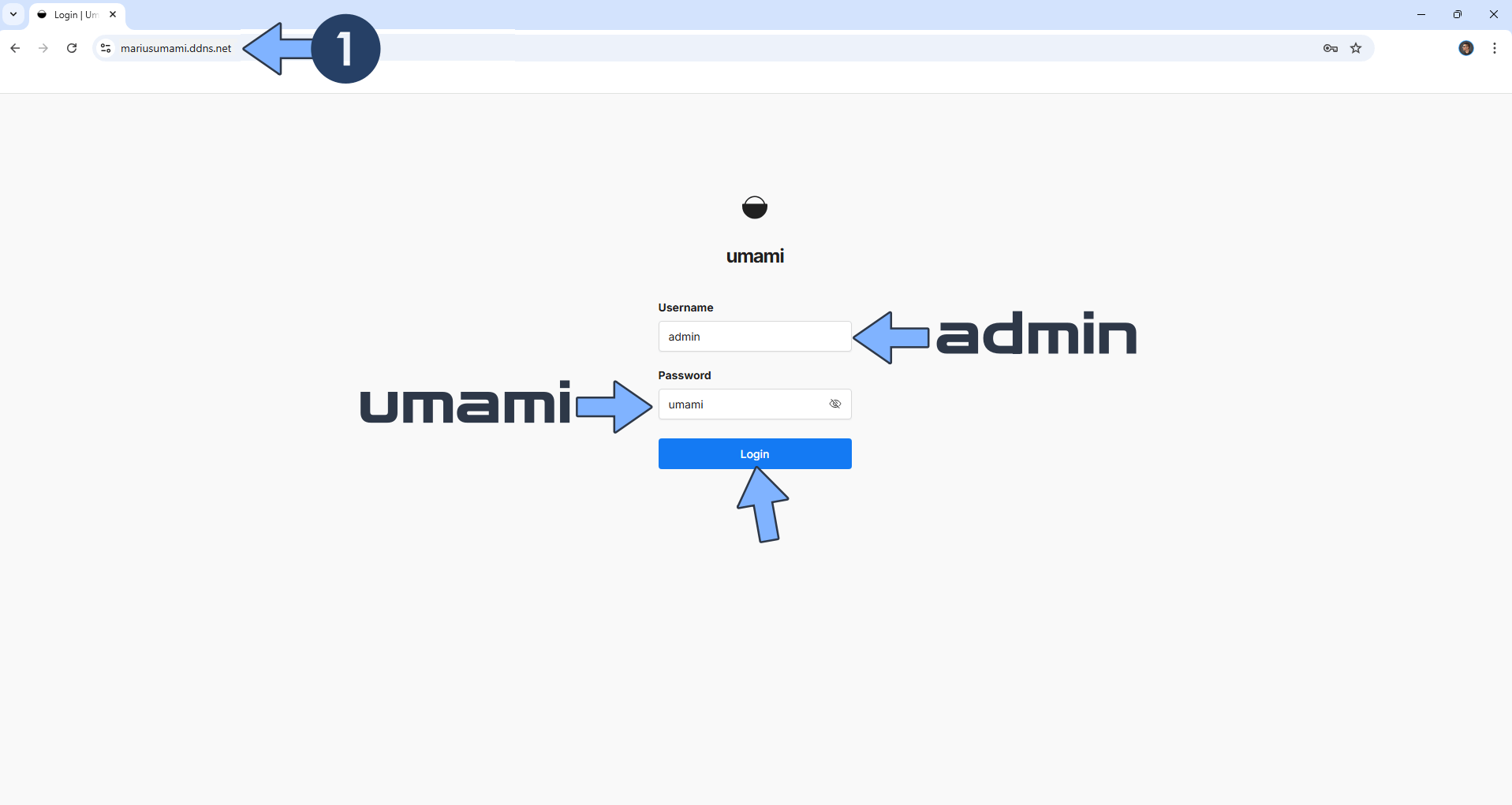 Umami UGREEN NAS Set up 3 new 2026