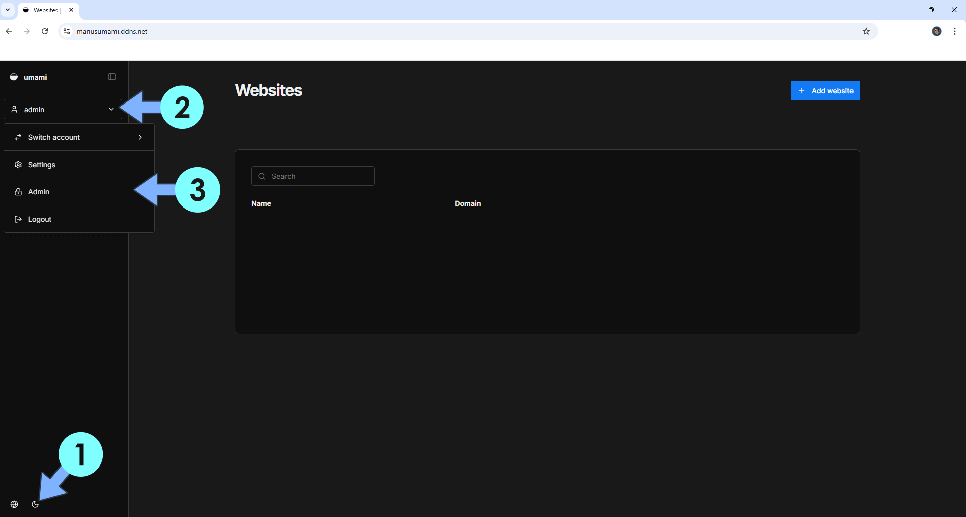 Umami UGREEN NAS Set up 4 new 2026