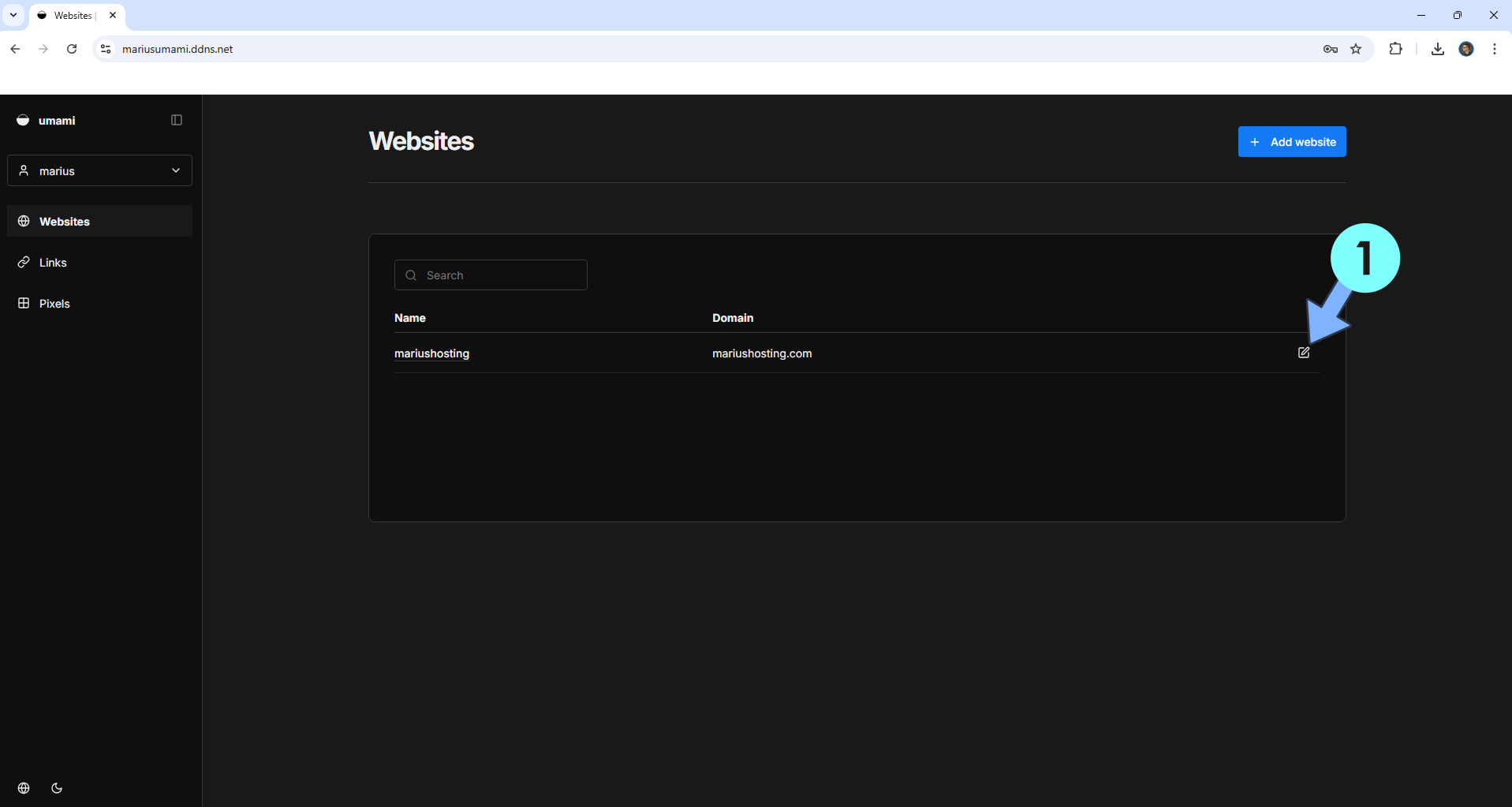 Umami UGREEN NAS Set up 8 new 2026