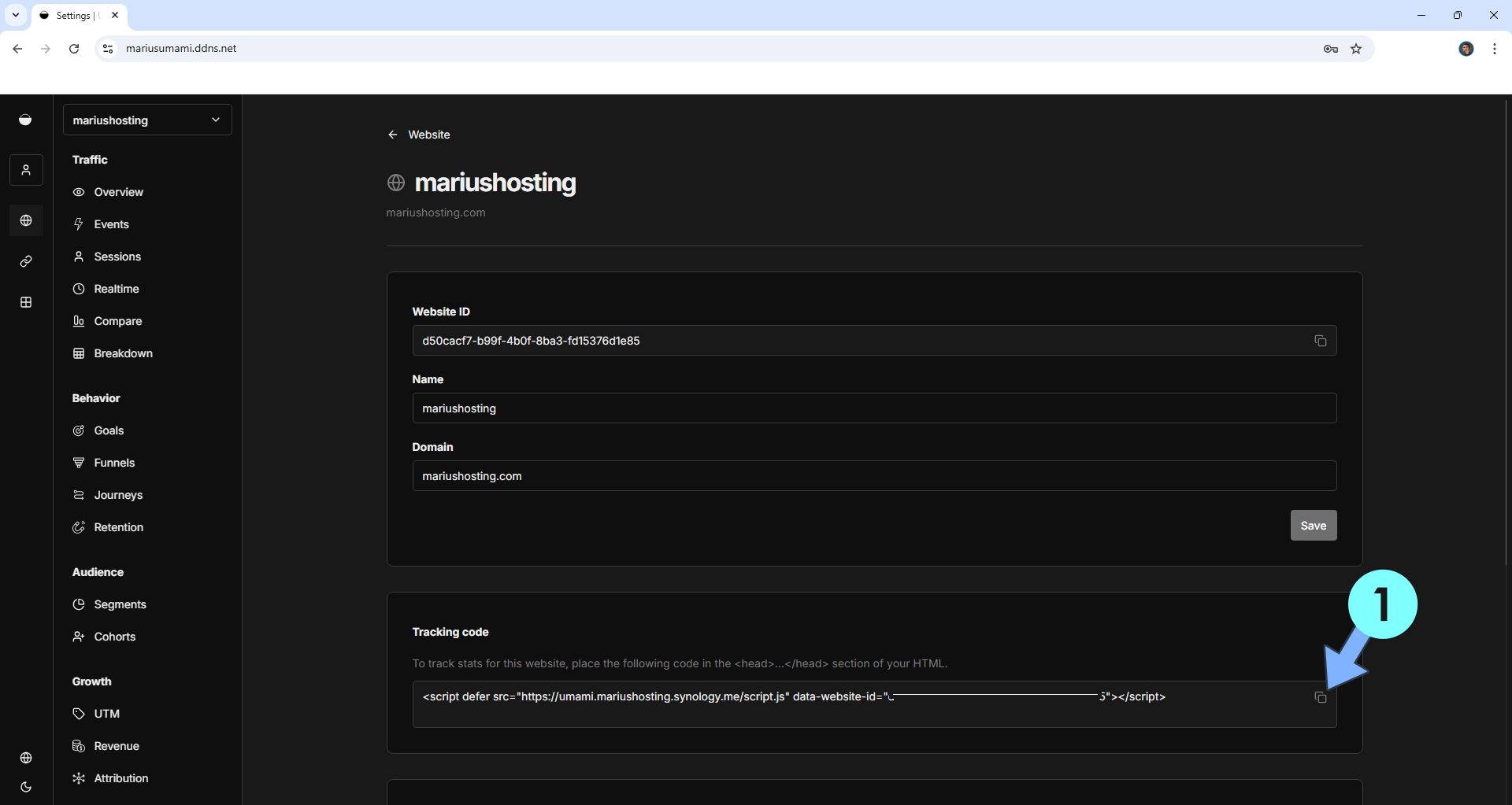 Umami UGREEN NAS Set up 9 new 2026