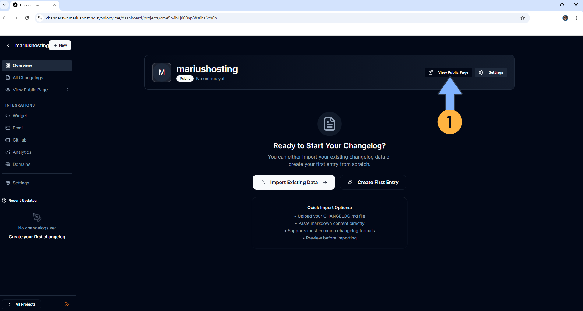 Changerawr Synology NAS Set up 29