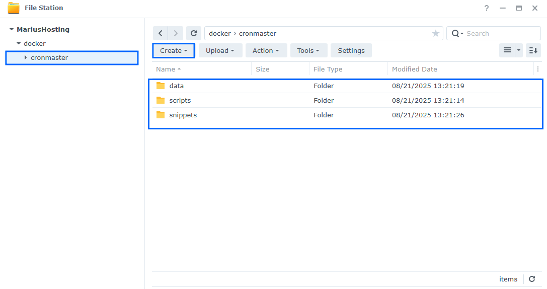 CronMaster Synology NAS Set up 2 new 2026