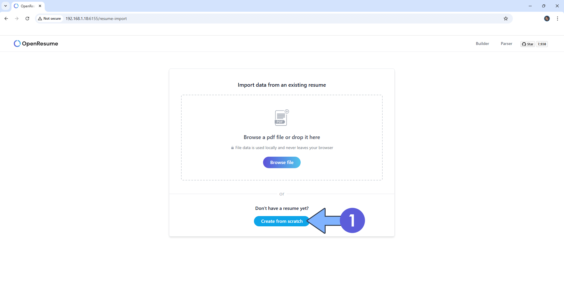 OpenResume UGREEN NAS Set up 4 new 2026