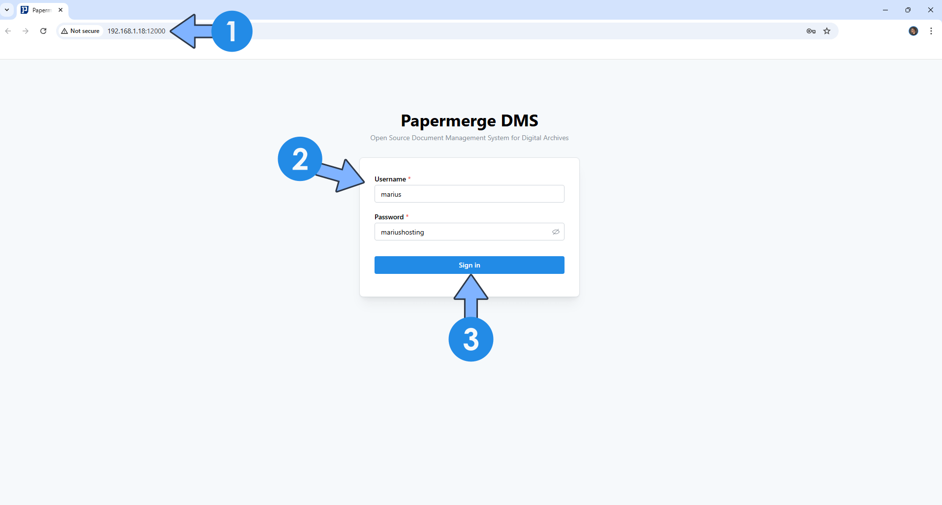 Papermerge DMS Synology NAS Set up 11 new 2026