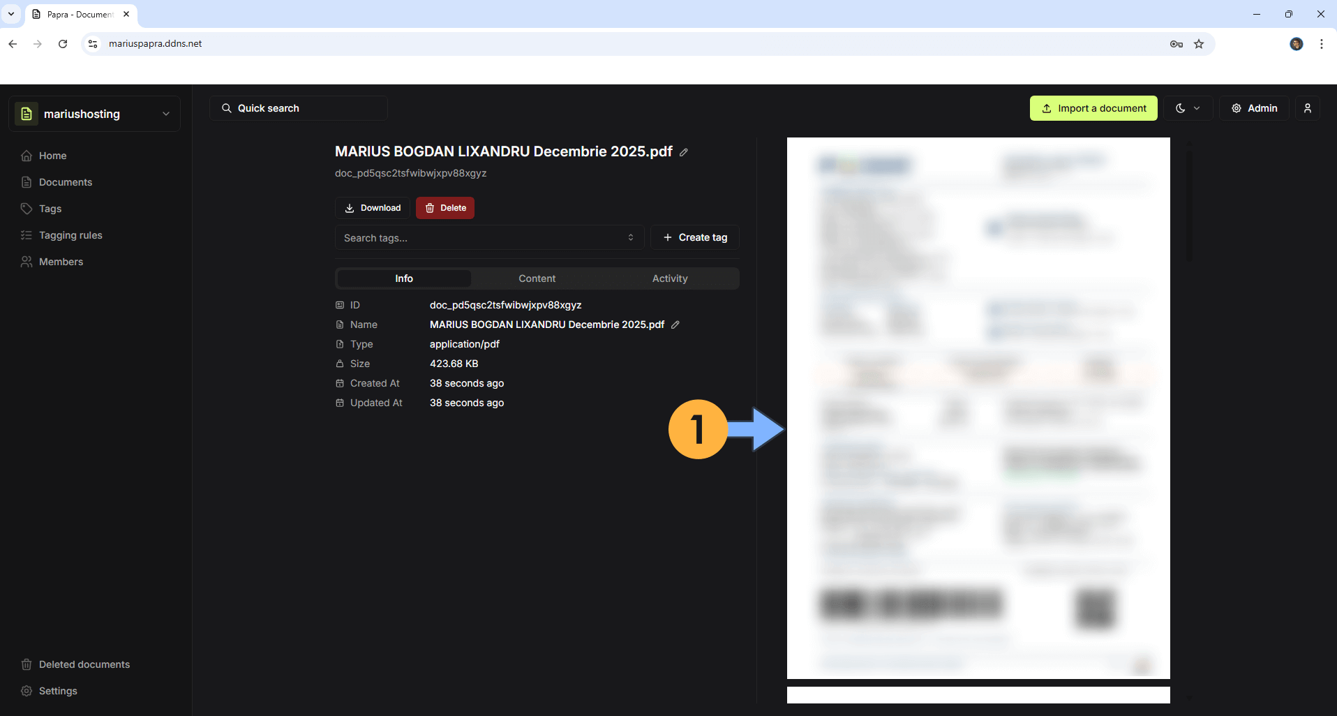Papra UGREEN NAS Set up 10 new 2028