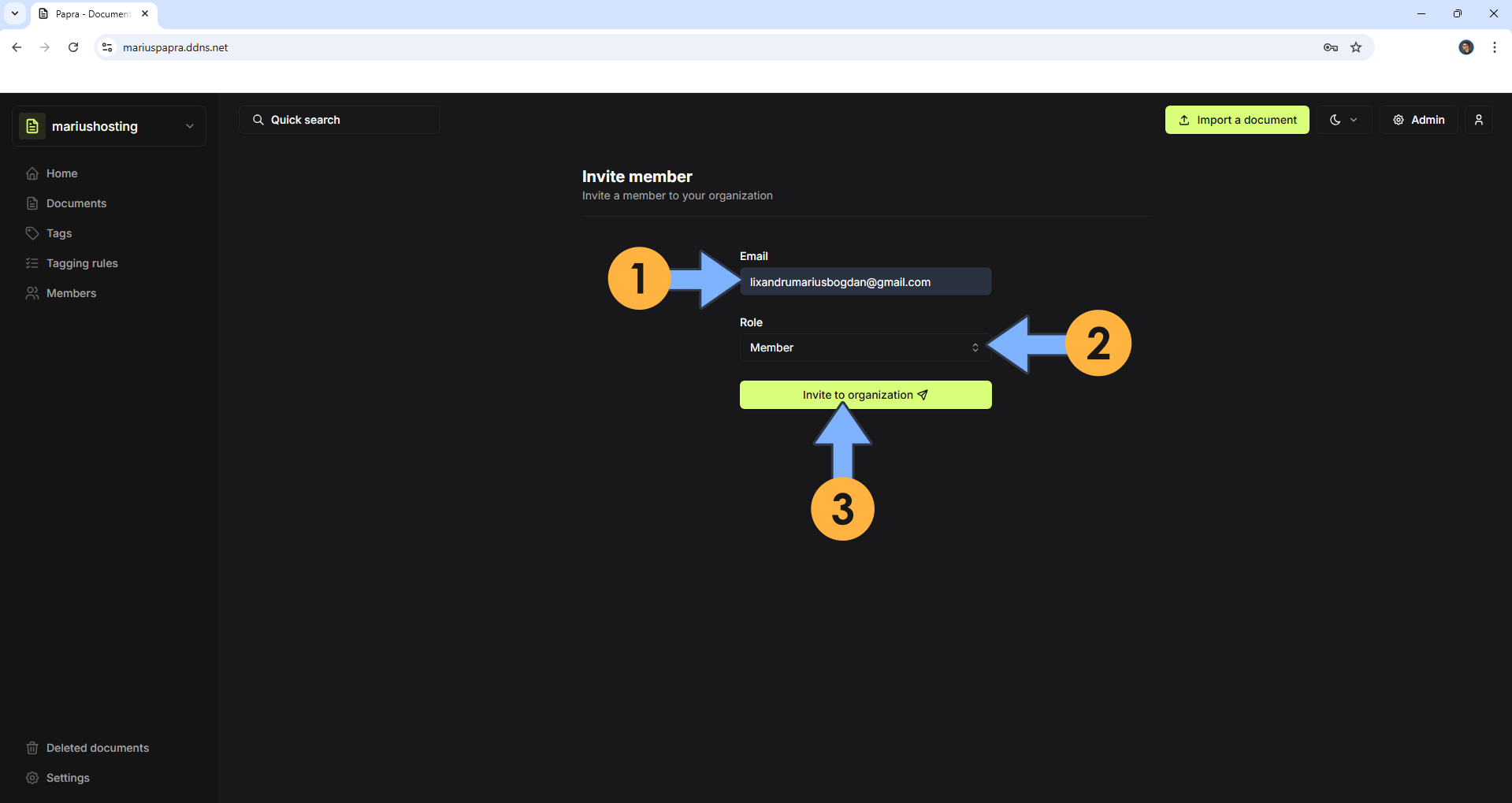 Papra UGREEN NAS Set up 13 new 2028