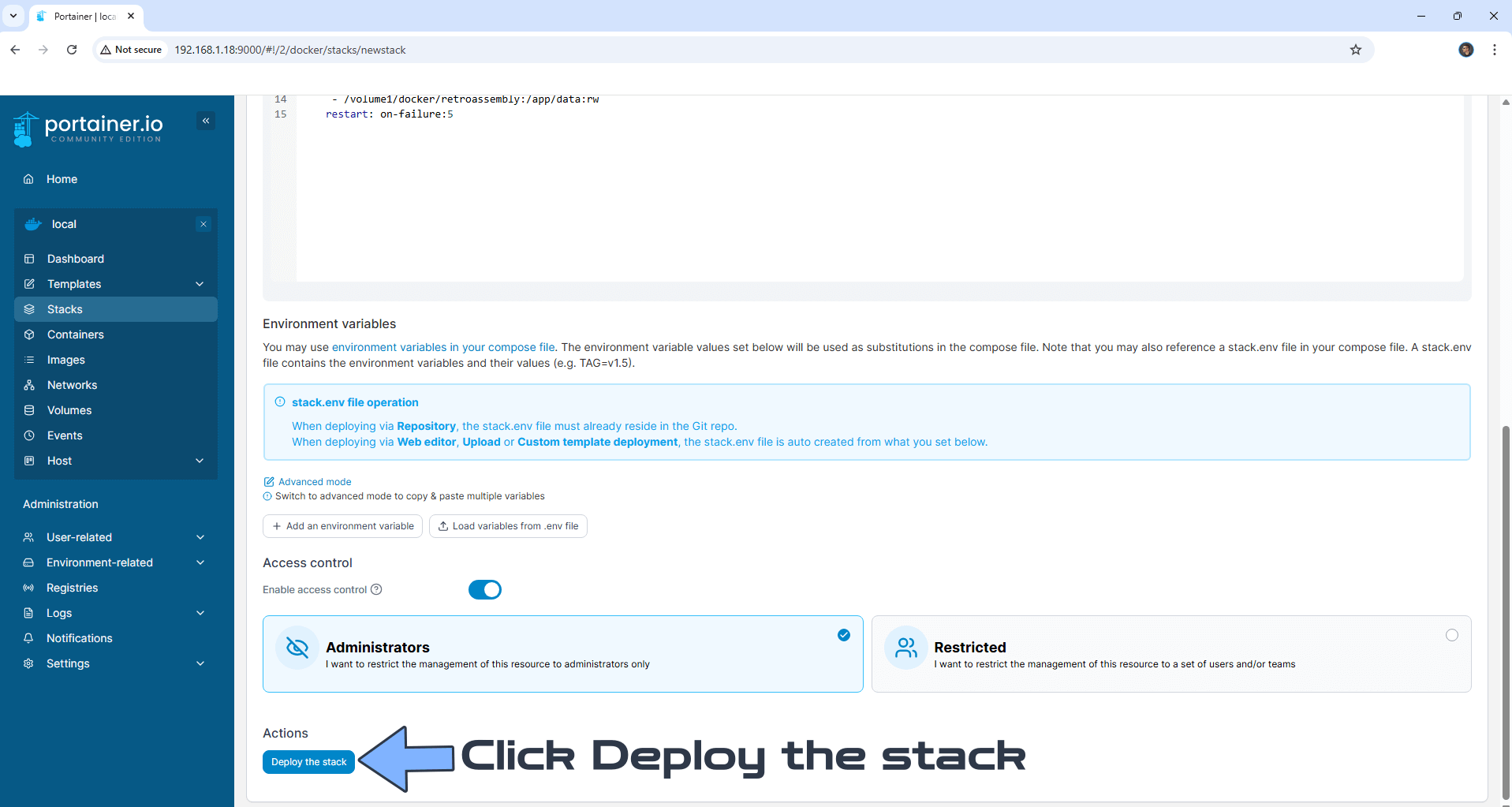 RetroAssembly Synology NAS Set up 3