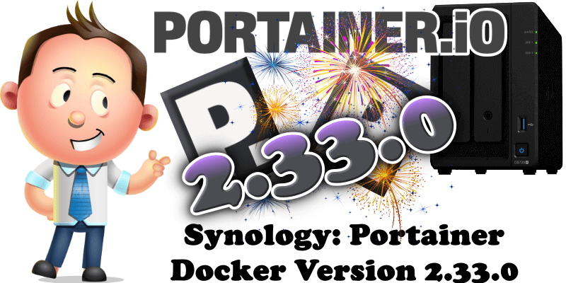 Synology Portainer Docker Version 2.33.0