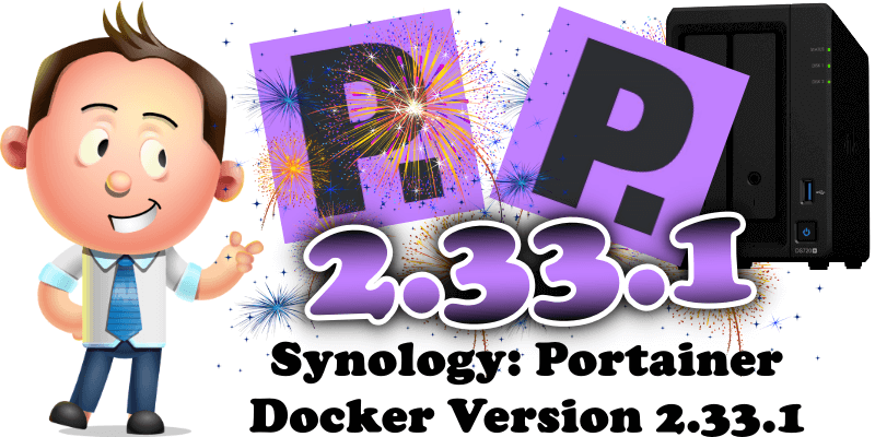 Synology Portainer Docker Version 2.33.1