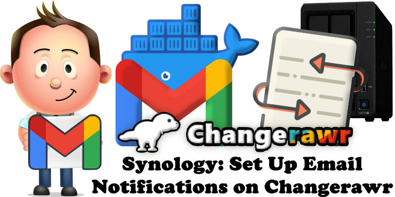 Synology Set Up Email Notifications on Changerawr