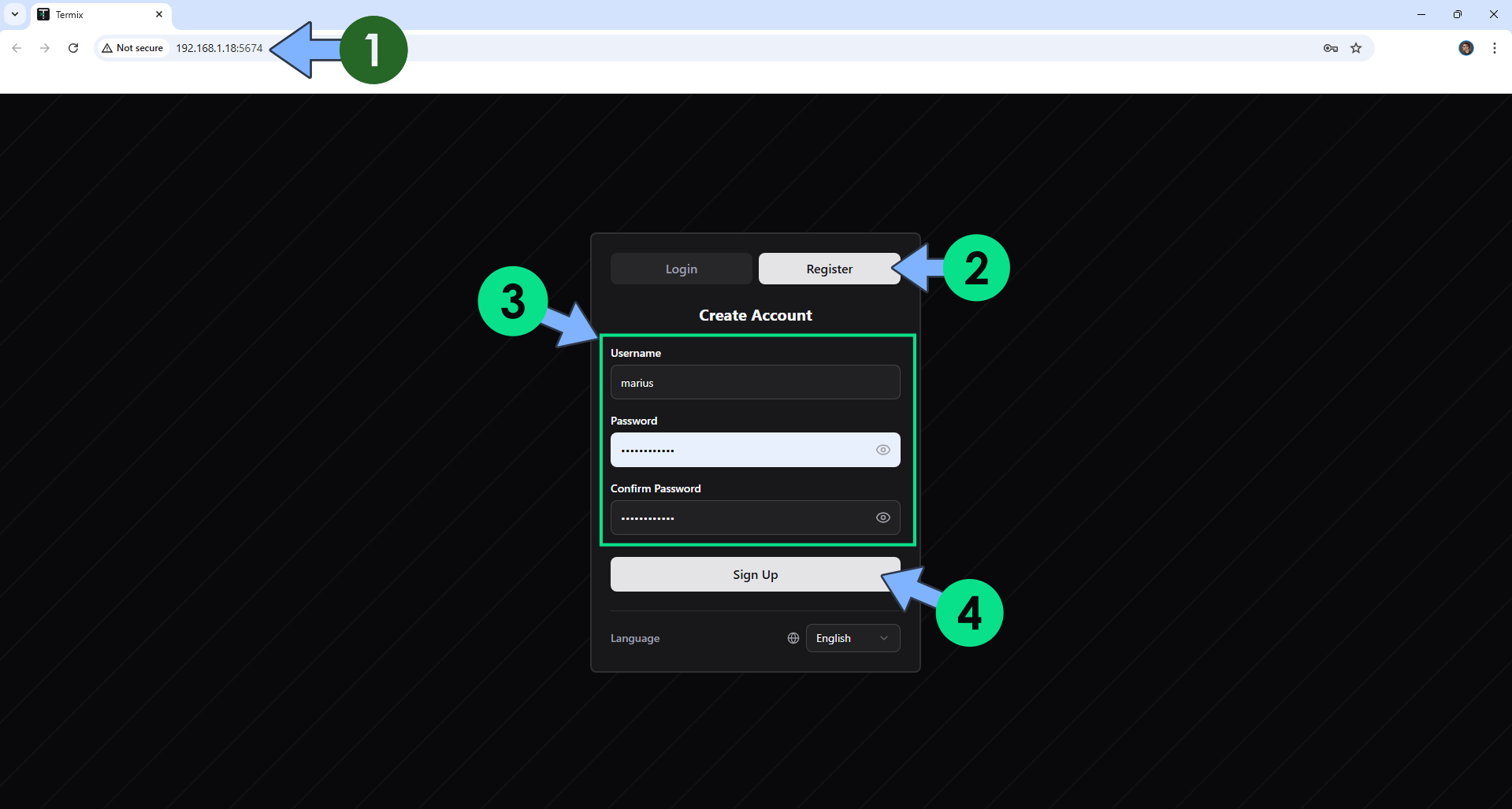 Termix Synology NAS Set up 6 new 2026
