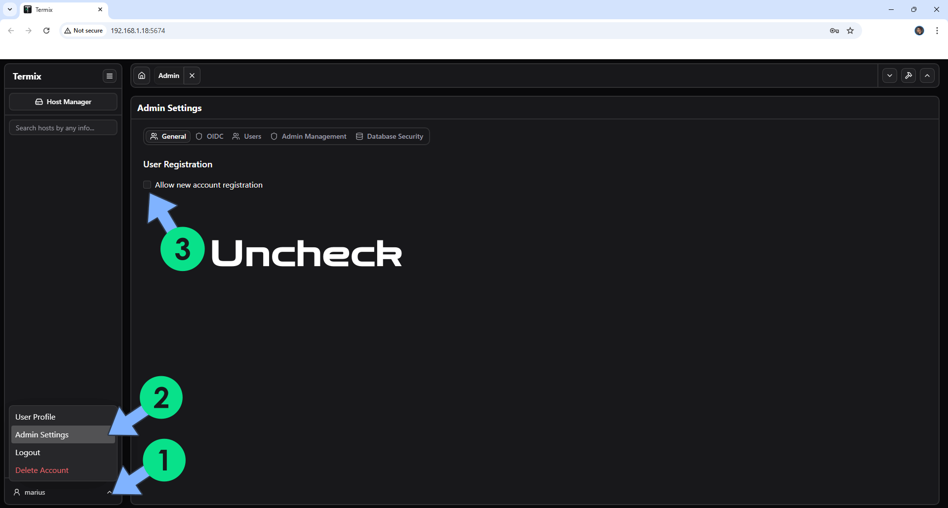 Termix Synology NAS Set up 7 new 2026