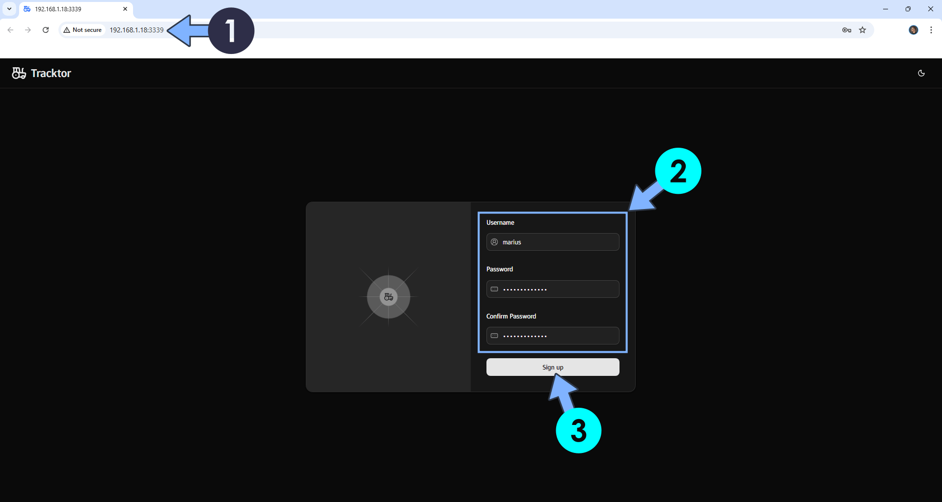 Tracktor Synology NAS Set up 3 new 2030