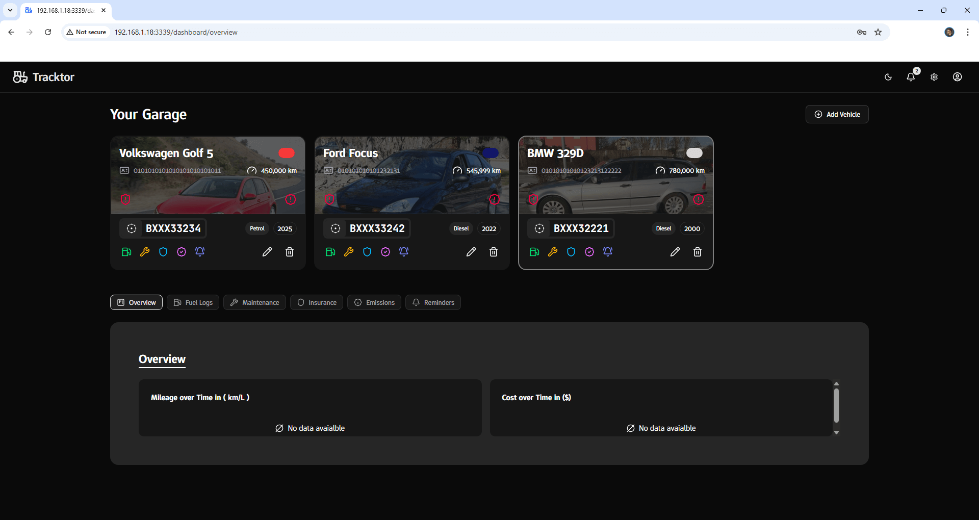 Tracktor Synology NAS Set up 7 new 2030