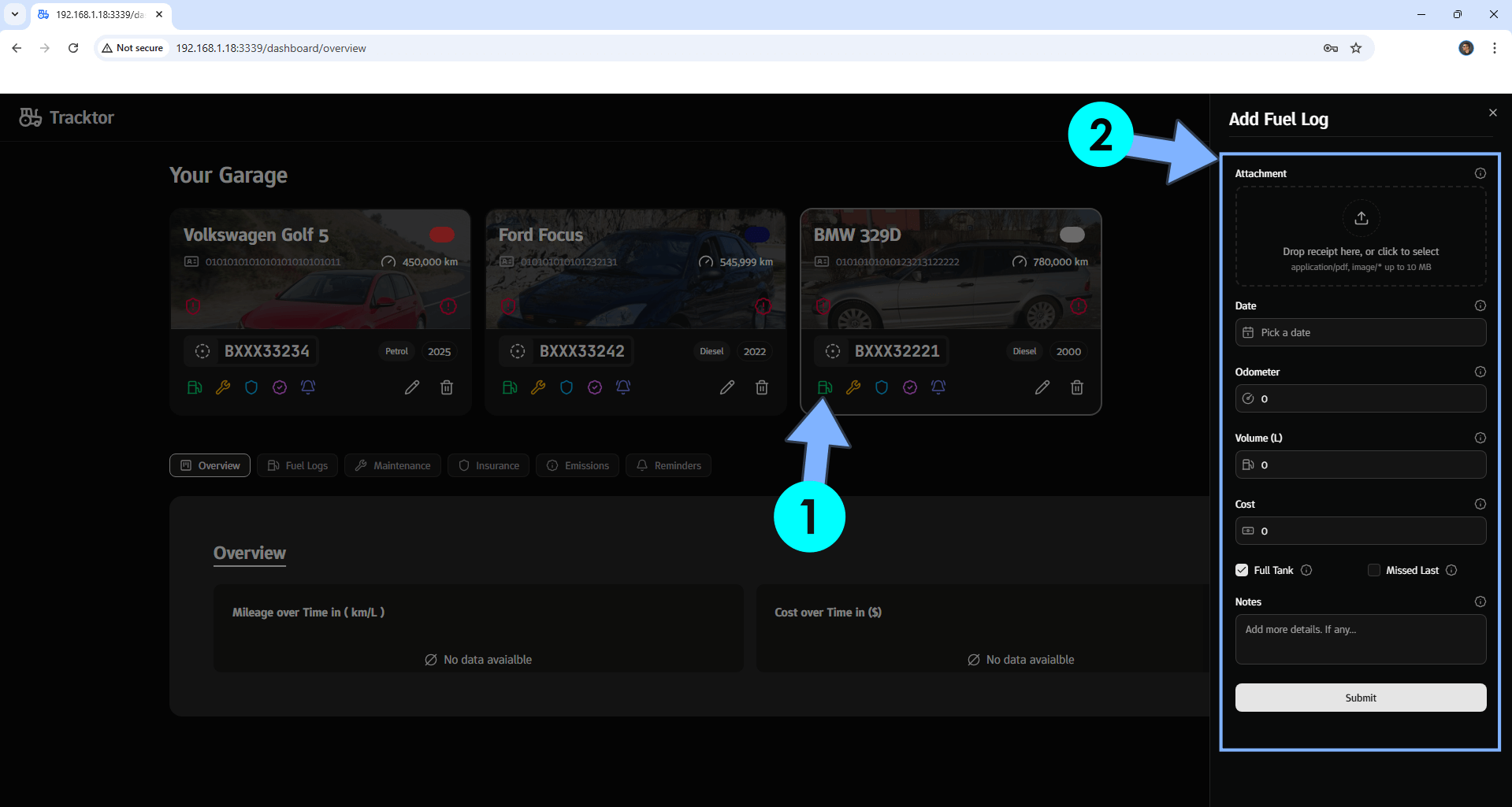 Tracktor Synology NAS Set up 8 new 2030