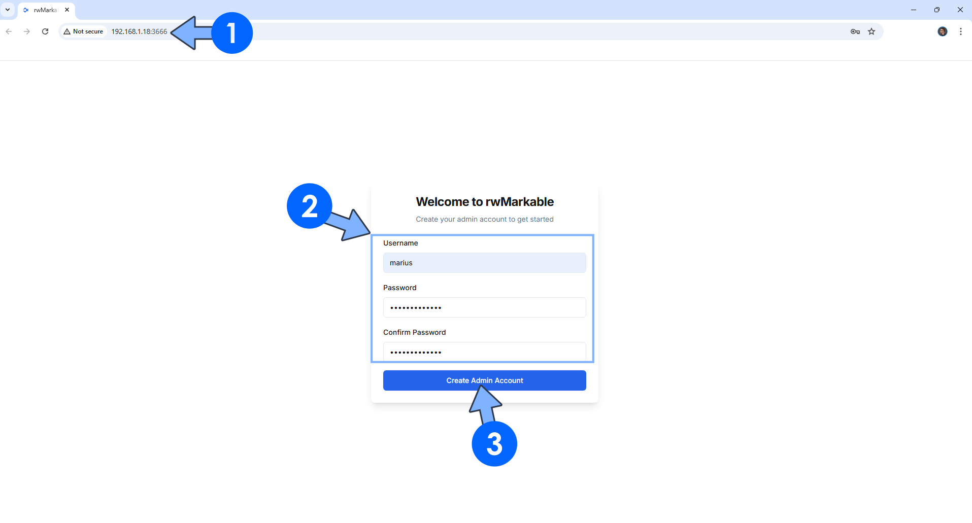 rwMarkable Synology NAS Set up 11