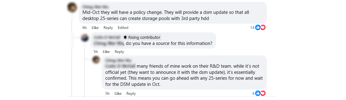 Breaking News Synology