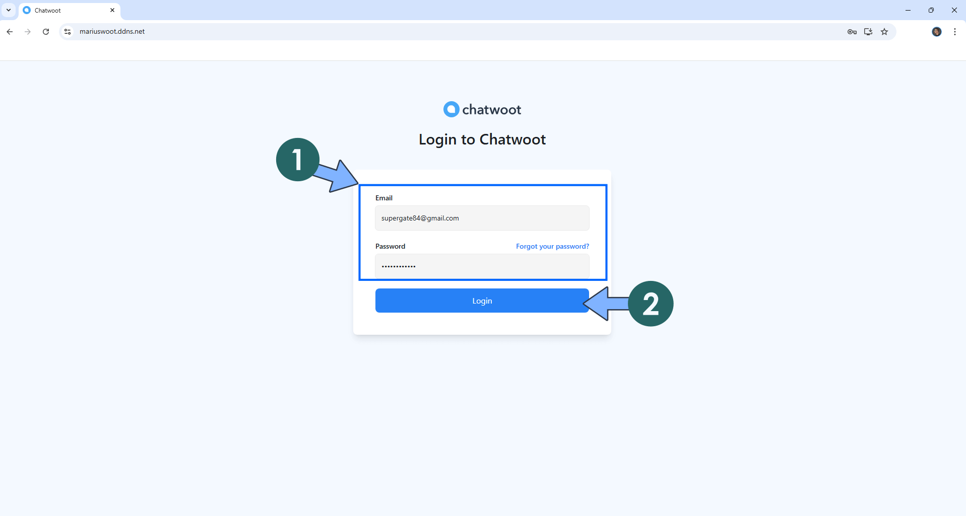 Chatwoot UGREEN NAS Set up 16