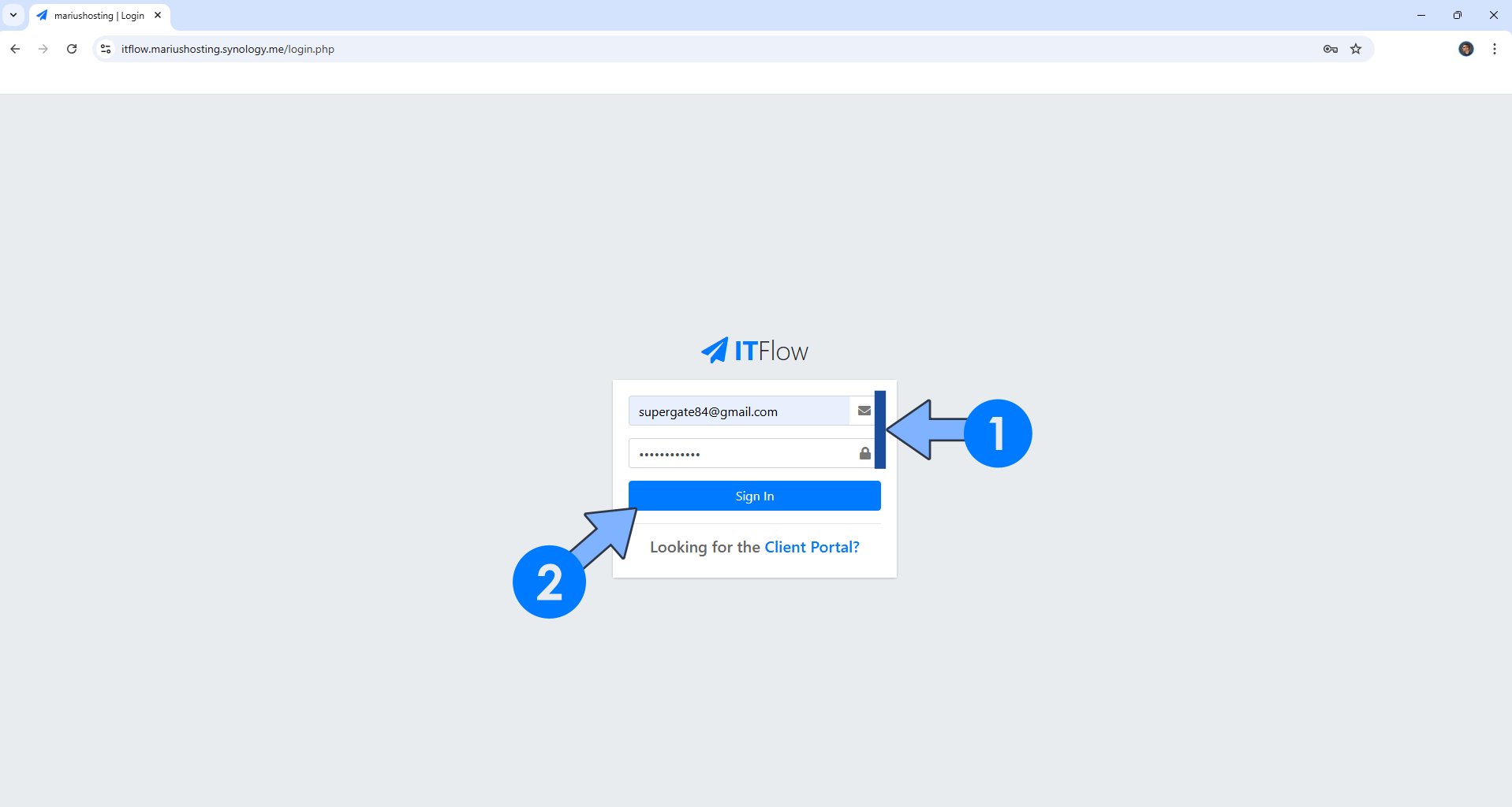 ITFlow Synology NAS Set up 18