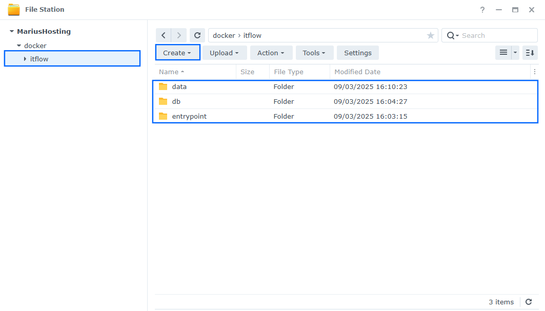 ITFlow Synology NAS Set up 7