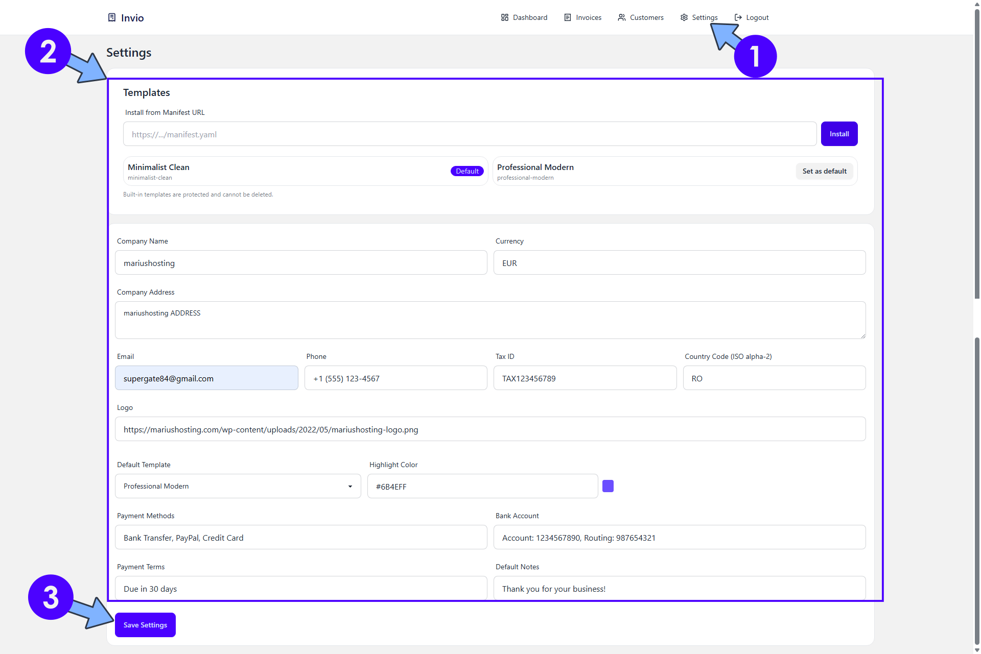 Invio Synology NAS Set up 5