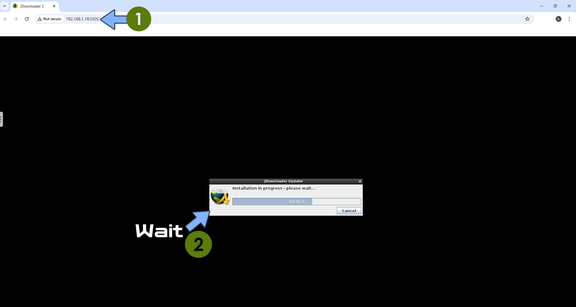 Jdownloader 2 UGREEN NAS Set up 3
