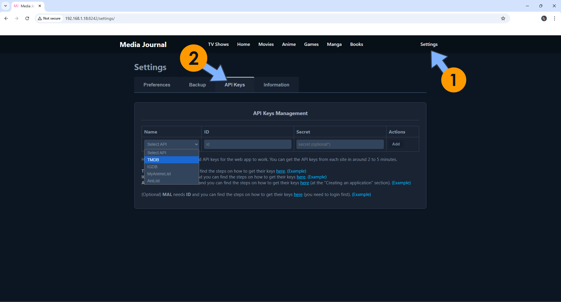 Media Journal Synology NAS Set up 7