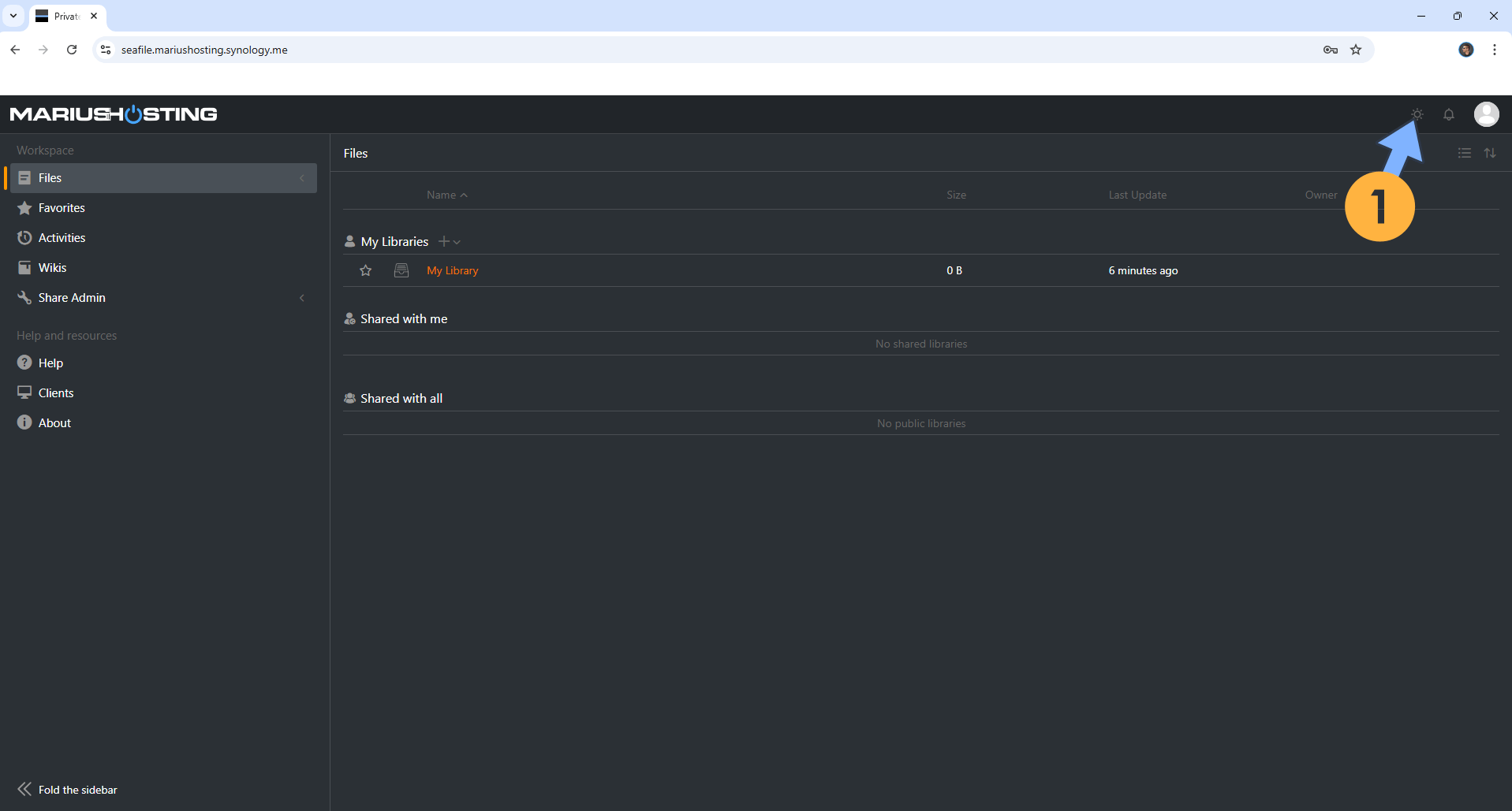 Seafile 13 Synology NAS Set up 13