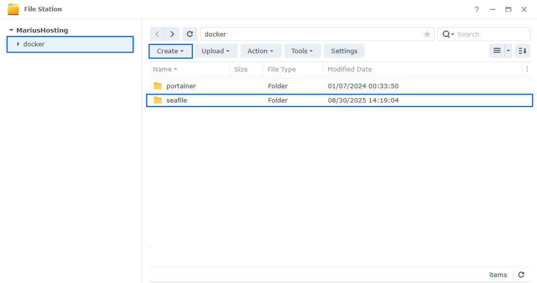 Seafile 13 Synology NAS Set up 6
