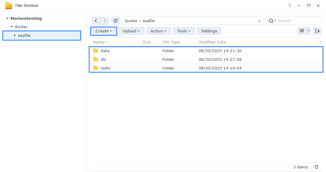 Seafile 13 Synology NAS Set up 7