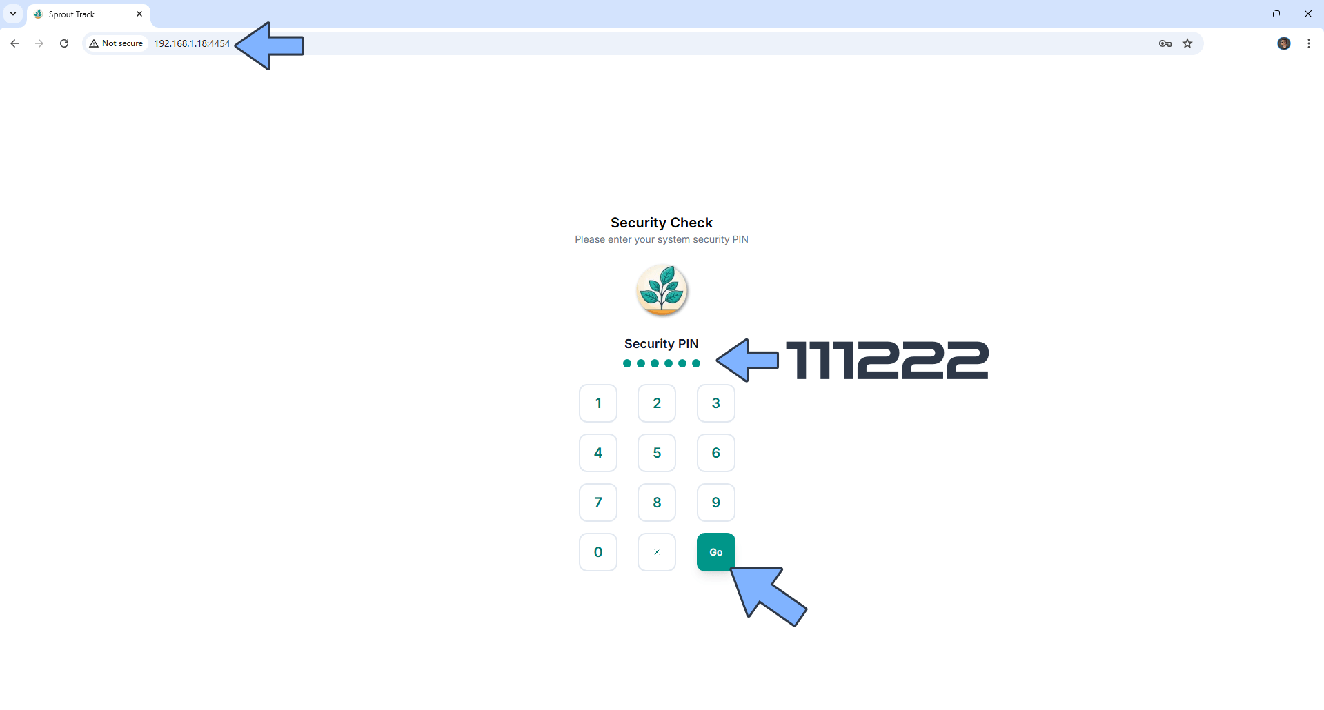 Sprout Track Synology NAS Set up 4