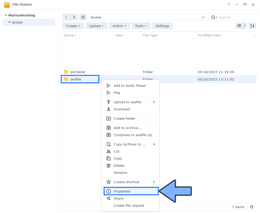 Synology Seafile 13 Set up Email Notification 1