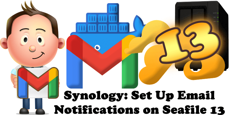 Synology Set Up Email Notifications on Seafile 13