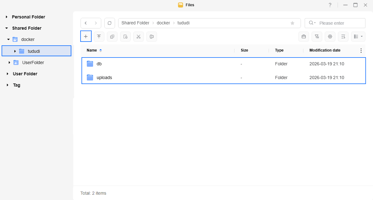 Tududi UGREEN NAS Set up 2 new 2026 1