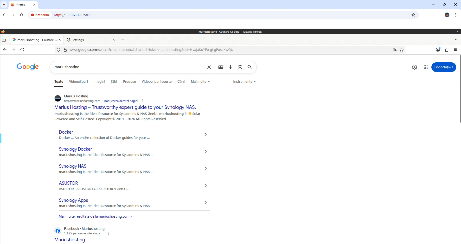 Firefox UGREEN NAS Set up 7