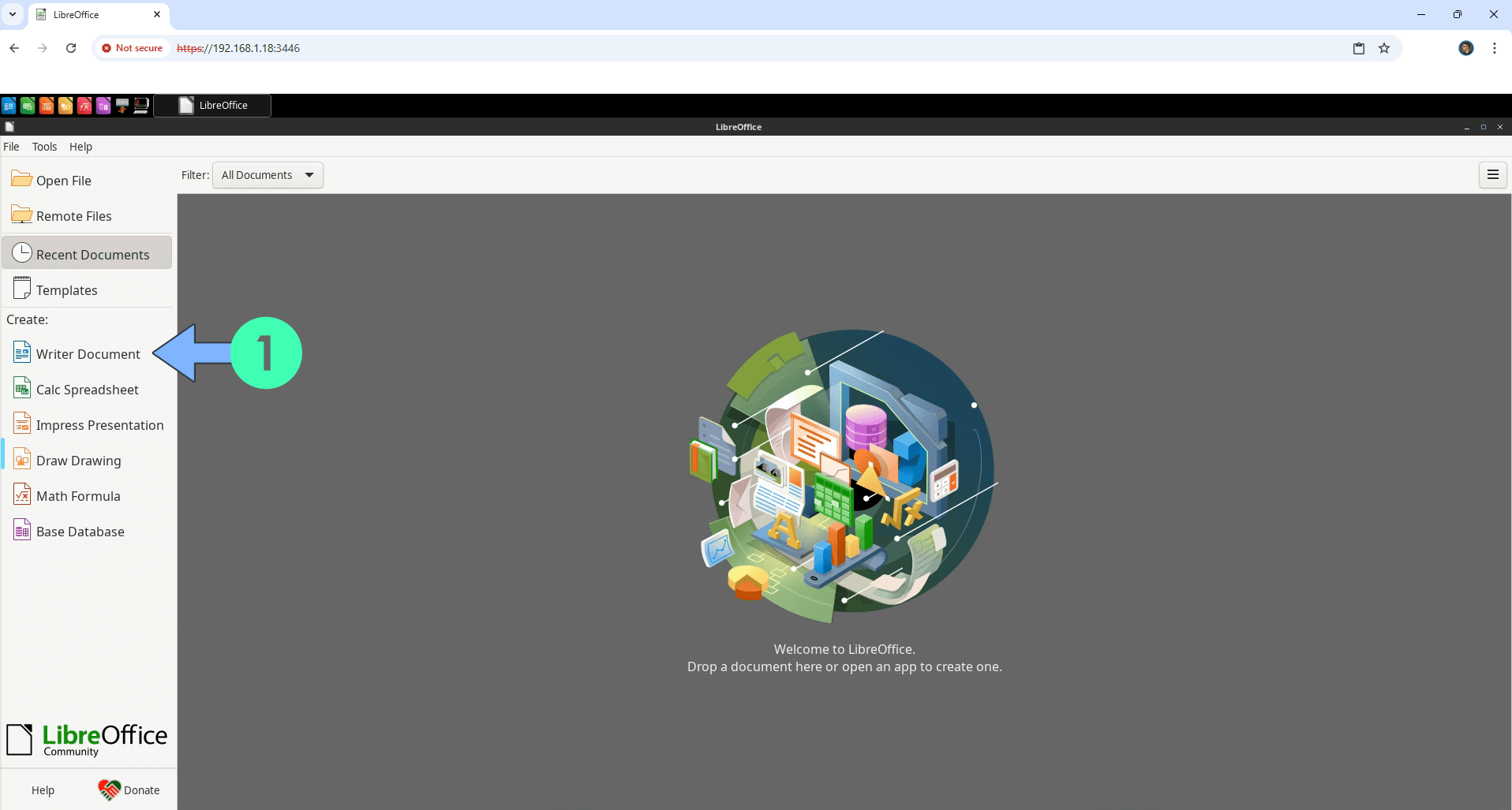 LibreOffice UGREEN NAS Set up 7 new 2027