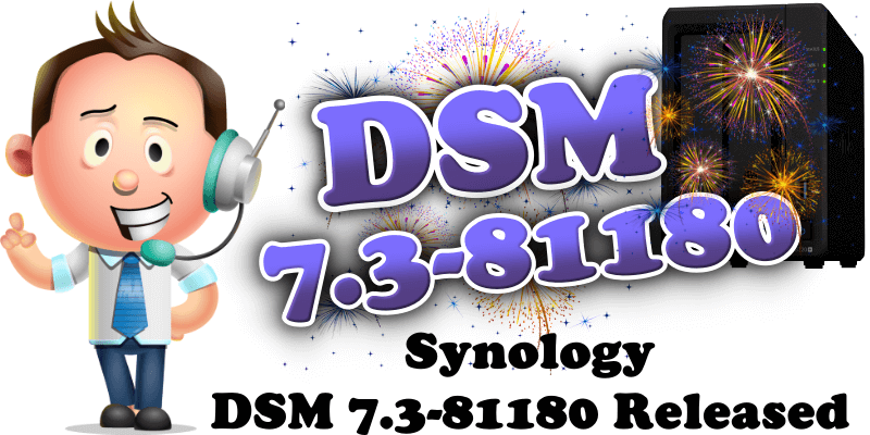 Synology DSM 7.3-81180 Released
