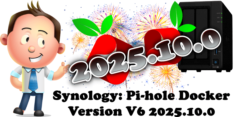 Synology Pi-hole Docker Version V6 2025.10.0