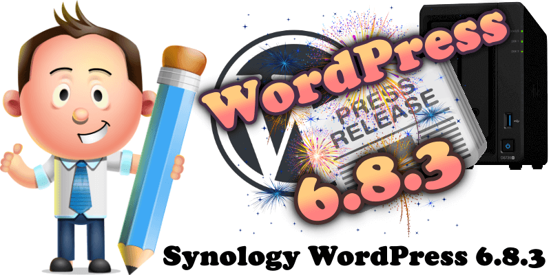 Synology WordPress 6.8.3