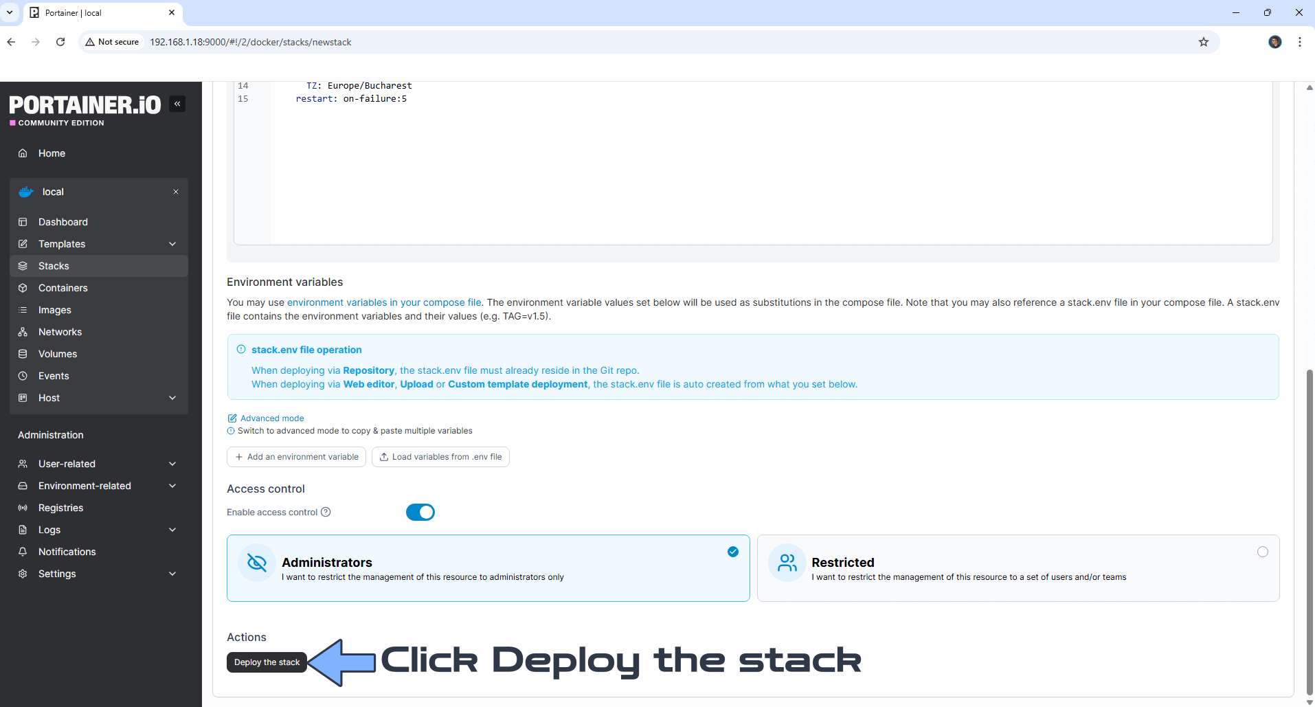 Uptime Kuma UGREEN NAS Set up 3