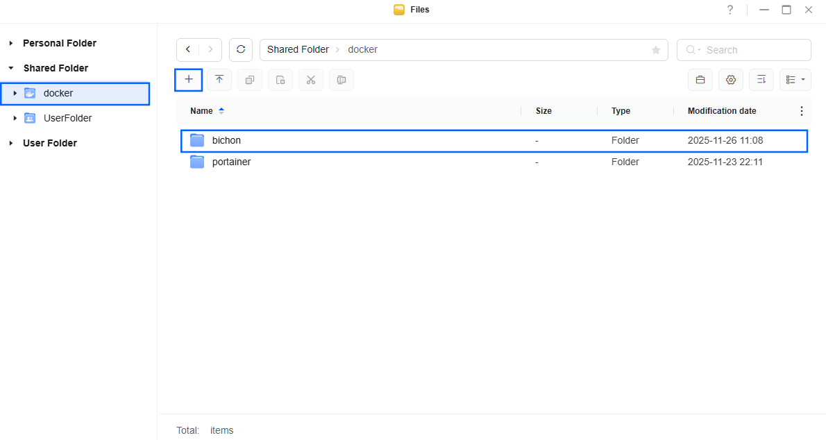 Bichon UGREEN NAS Set up 1