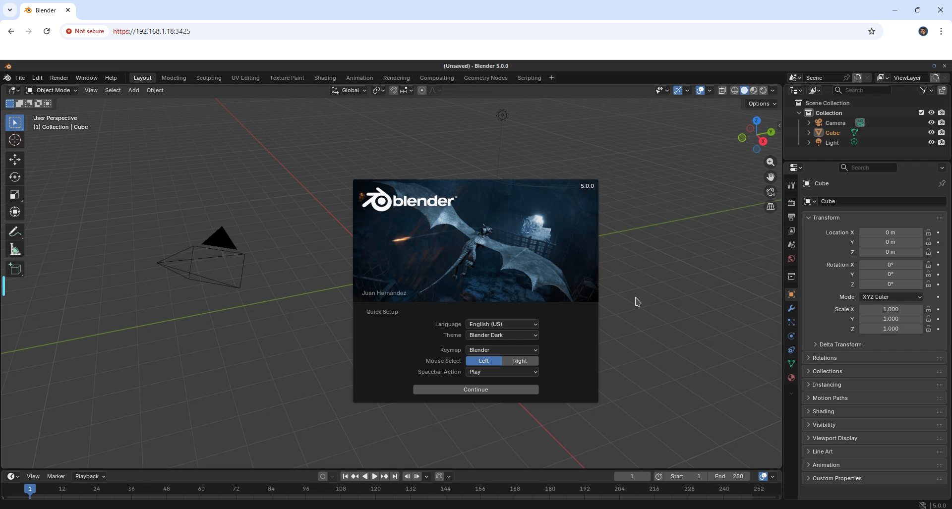 Blender UGREEN NAS Set up 7