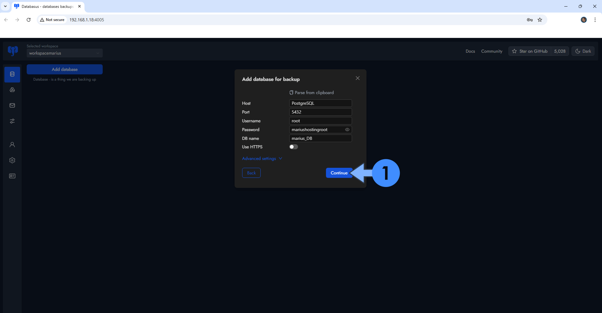 Databasus Synology NAS Set up 8 new 2027