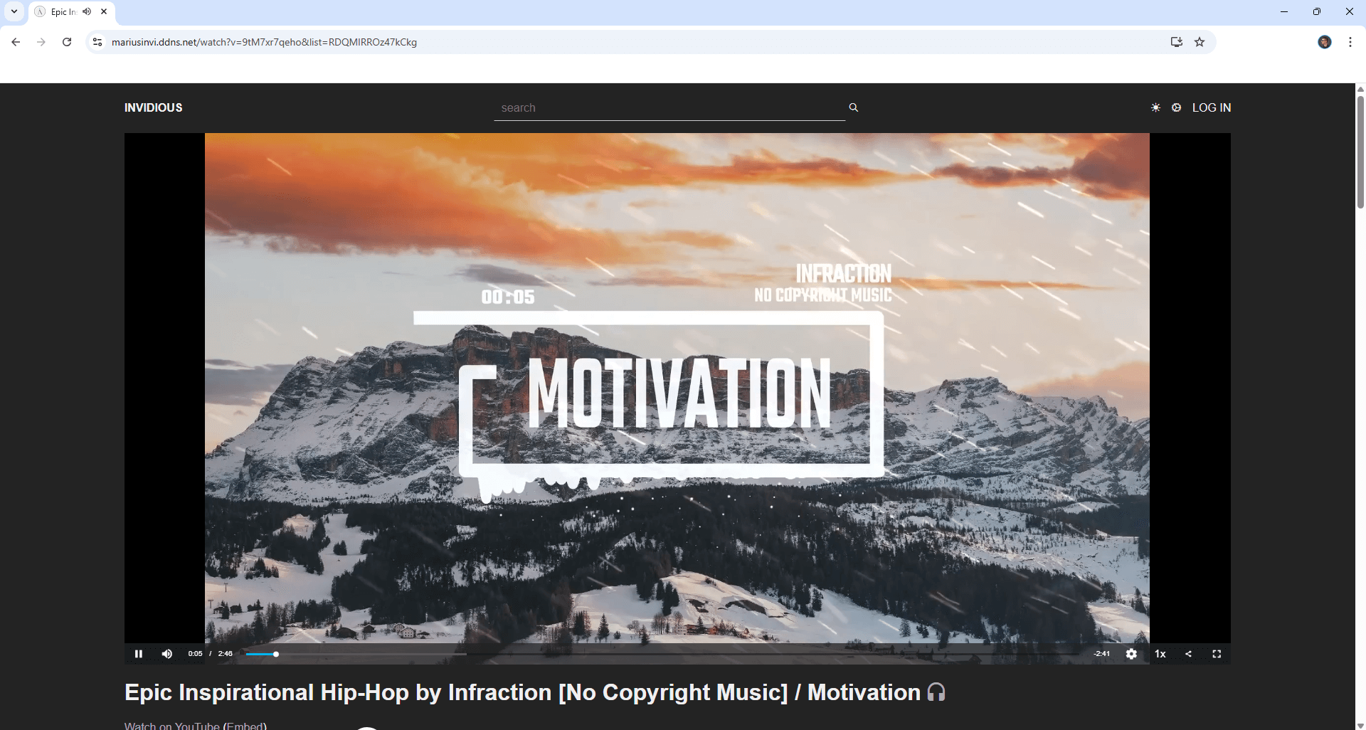 Invidious UGREEN NAS Set up 10