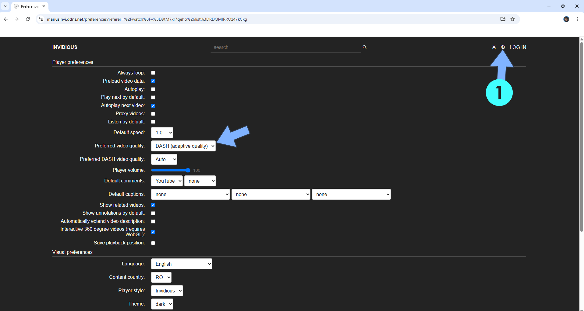 Invidious UGREEN NAS Set up 11