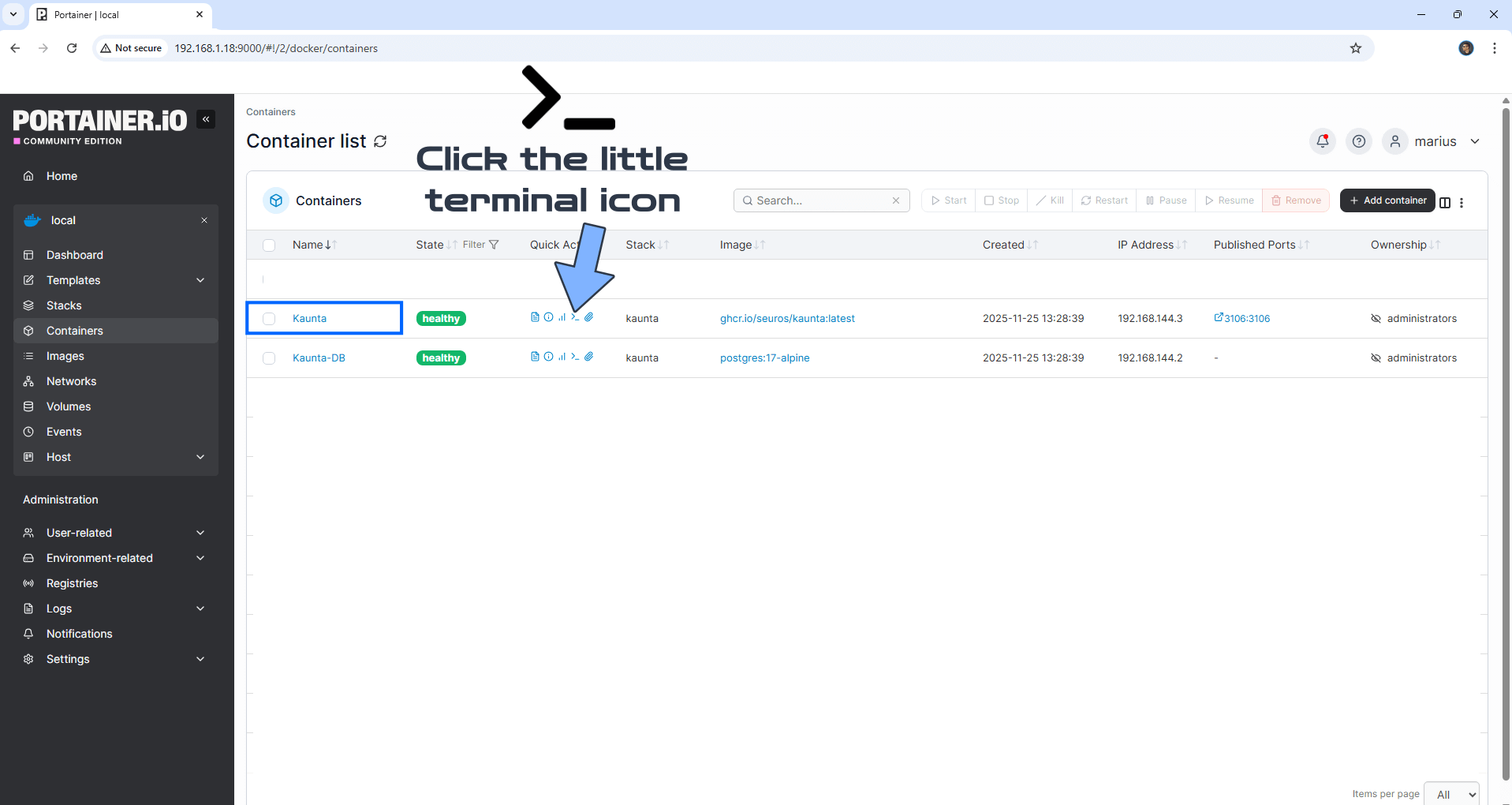 Kaunta Synology NAS Set up 9