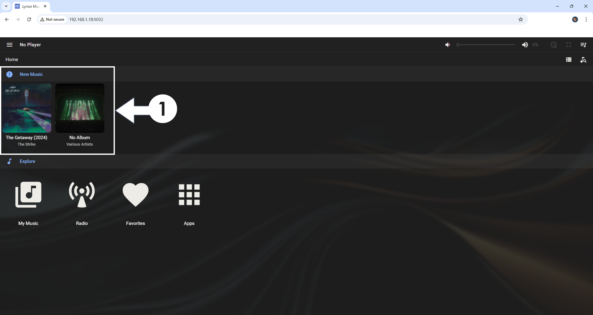 Lyrion Music Server UGREEN NAS Set up 10