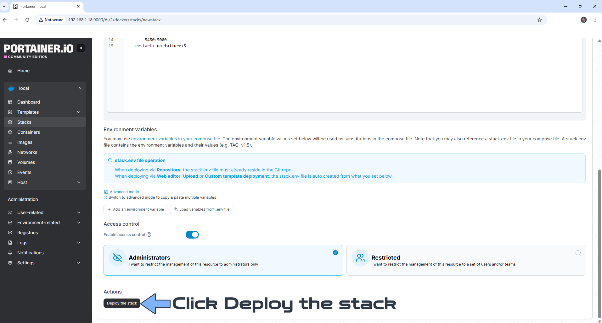Monkeytype Synology NAS Set up 2 new 2026