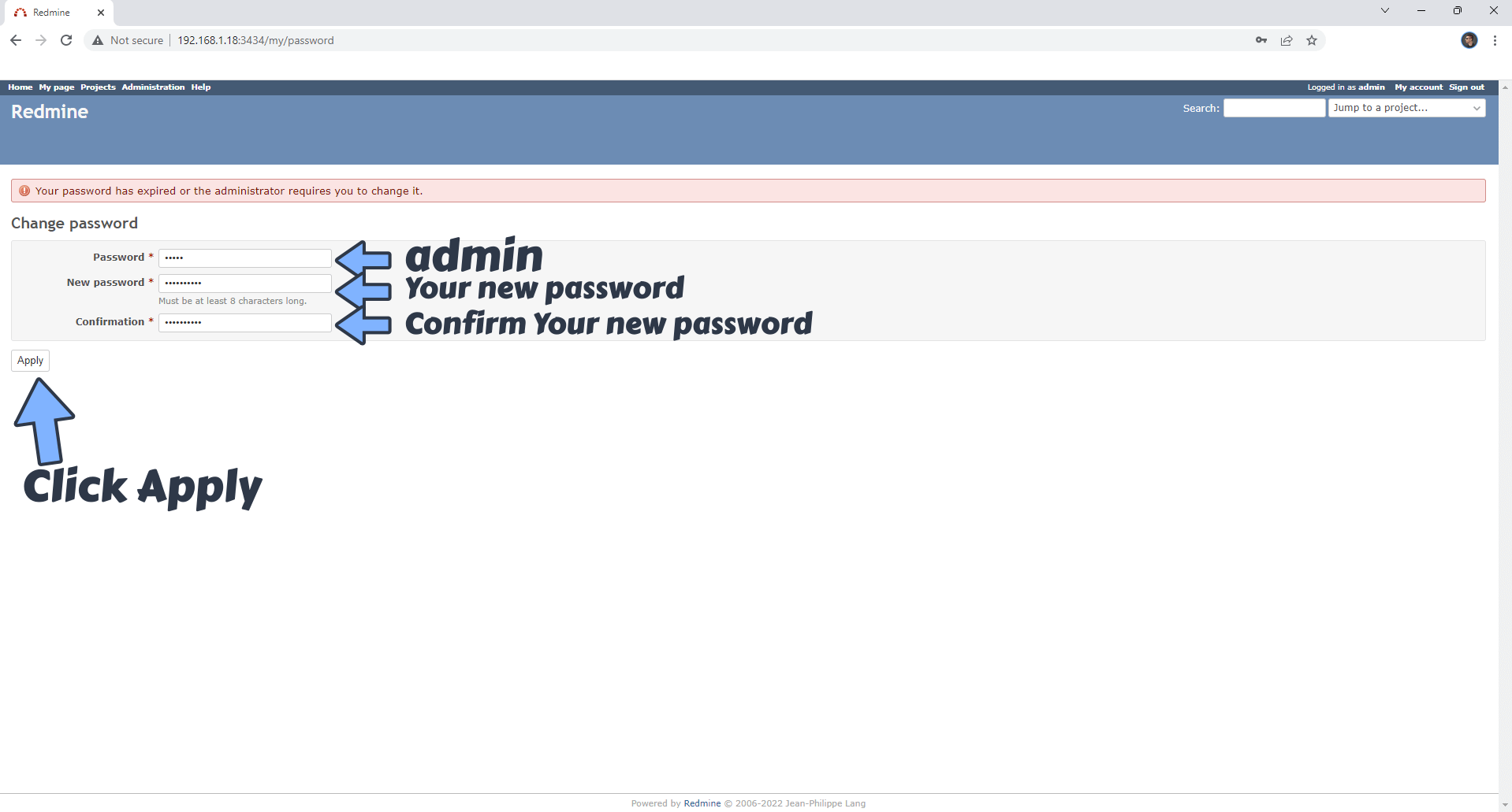 Redmine UGREEN NAS Set up 7