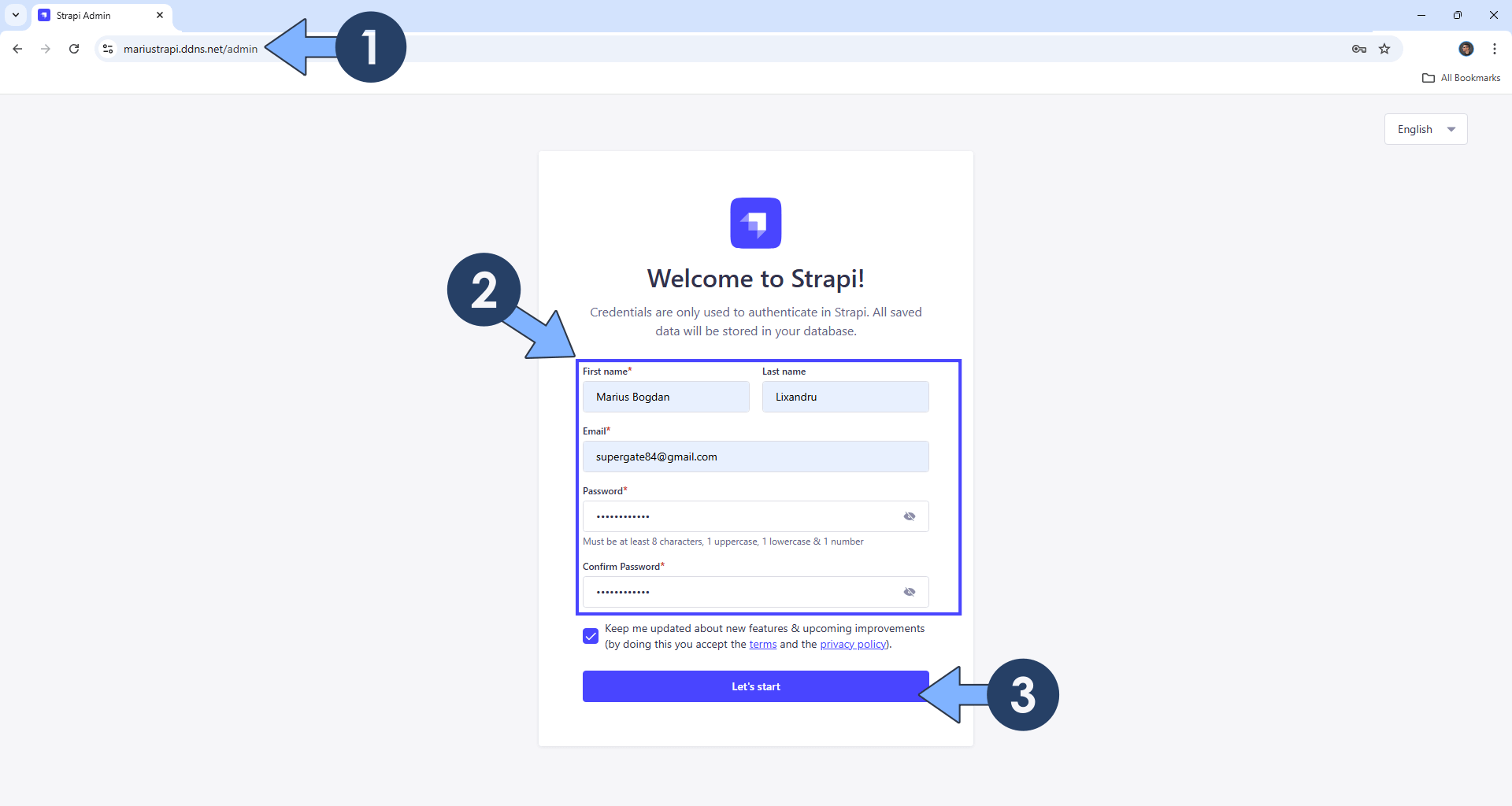 Strapi UGREEN NAS Set up 9